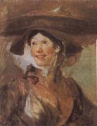 HOGARTH, William The Shrimp Girl oil